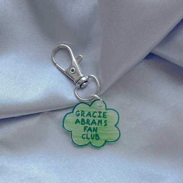 Gracie Abrams Fan Club Keychain