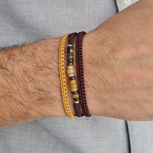 Personalized bracelet, Custom morse code bracelet, Gift for him, Best friend gifts, Personalized gifts, Custom mens bracelet Gift for dad