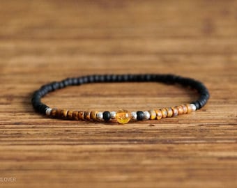 Citrine Man BraceletSpiritual Men’s Gewelry Gemstone Bracelet Husband Gift Boyfriend Gift Husband Gift Couples Bracelet Citrine Jewelry Gift