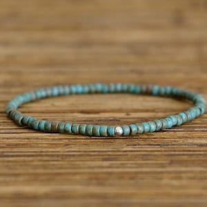 Mens Beaded Bracelet, Mens Bracelet, Minimalist jewelry, Minimalist Bracelet, Mens Jewelry, Beaded Bracelet, Boyfriend Gift, Men&#39;s Gift