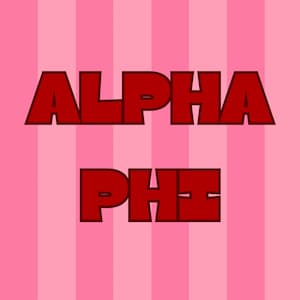 ALPHA PHI POSTERS