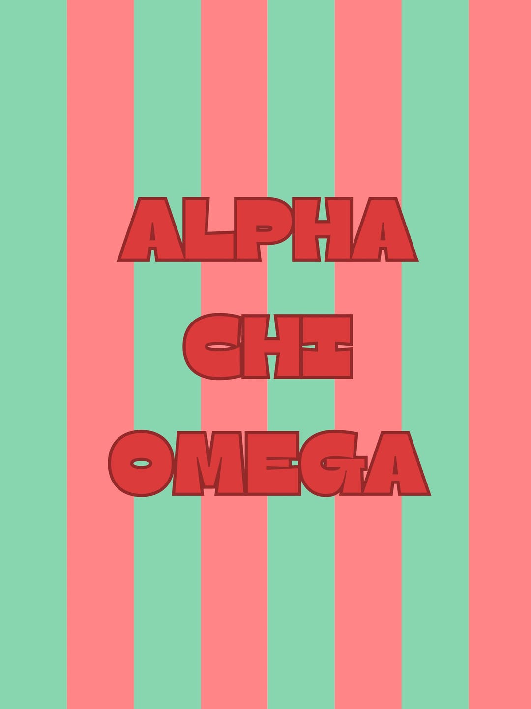 ALPHA CHI POSTERS - Etsy