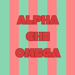ALPHA CHI POSTERS