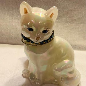 Fenton Birthday Cat - Etsy