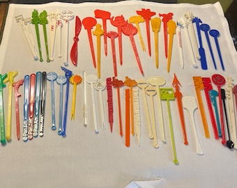 Airlines swizzle stick assortment 58 pcs.