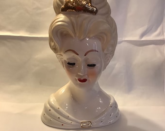 head vase 10”