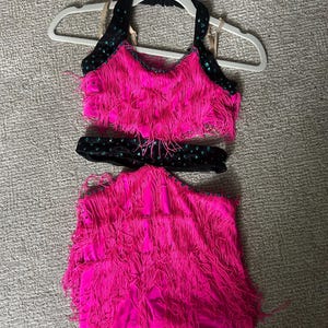Girls dance costume