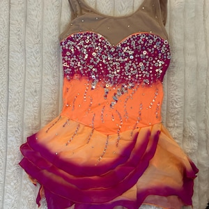 Girls dance costume
