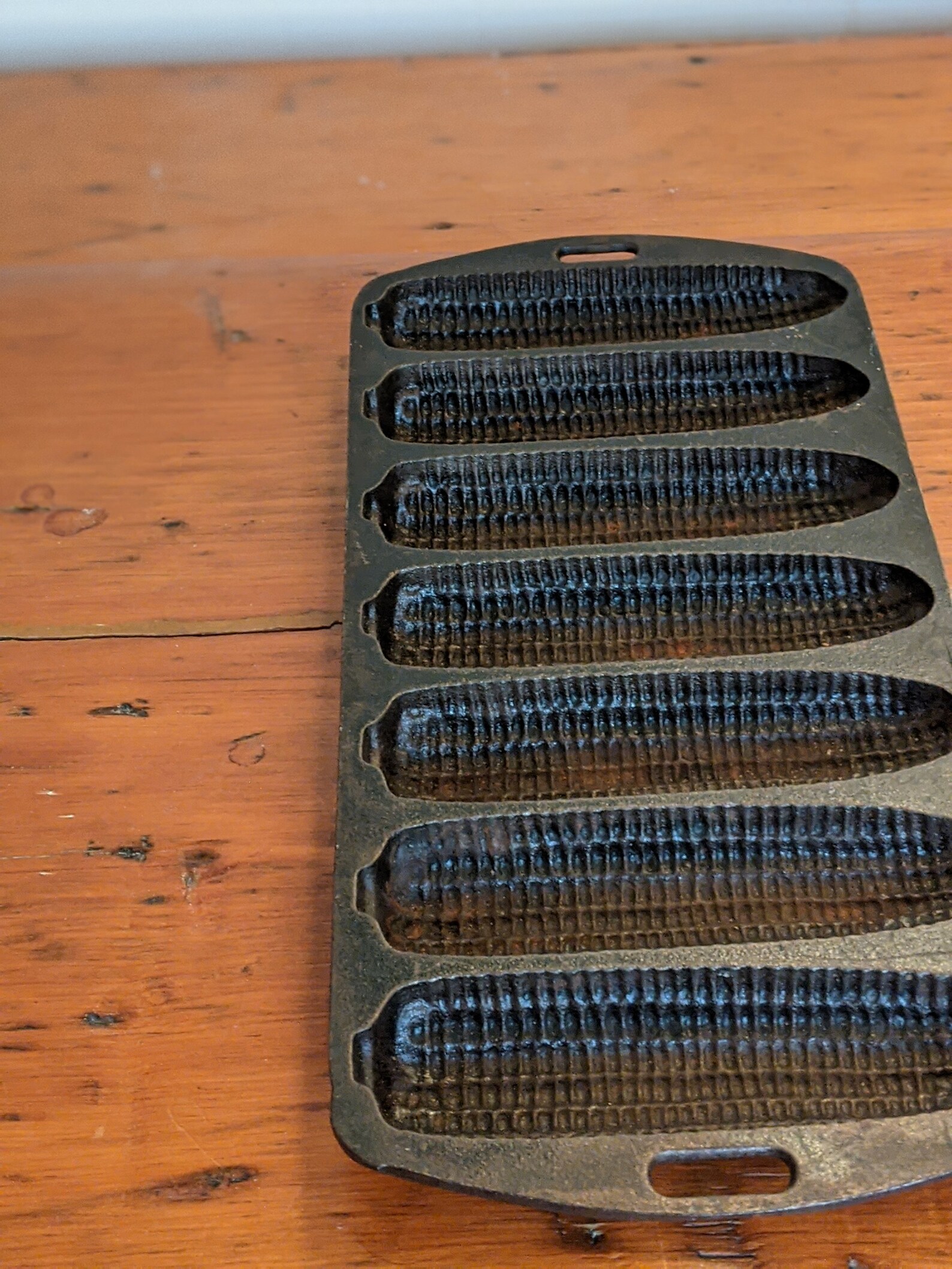 Cast Iron Corn Mold Cornbread Mold Antique Cast Iron Etsy