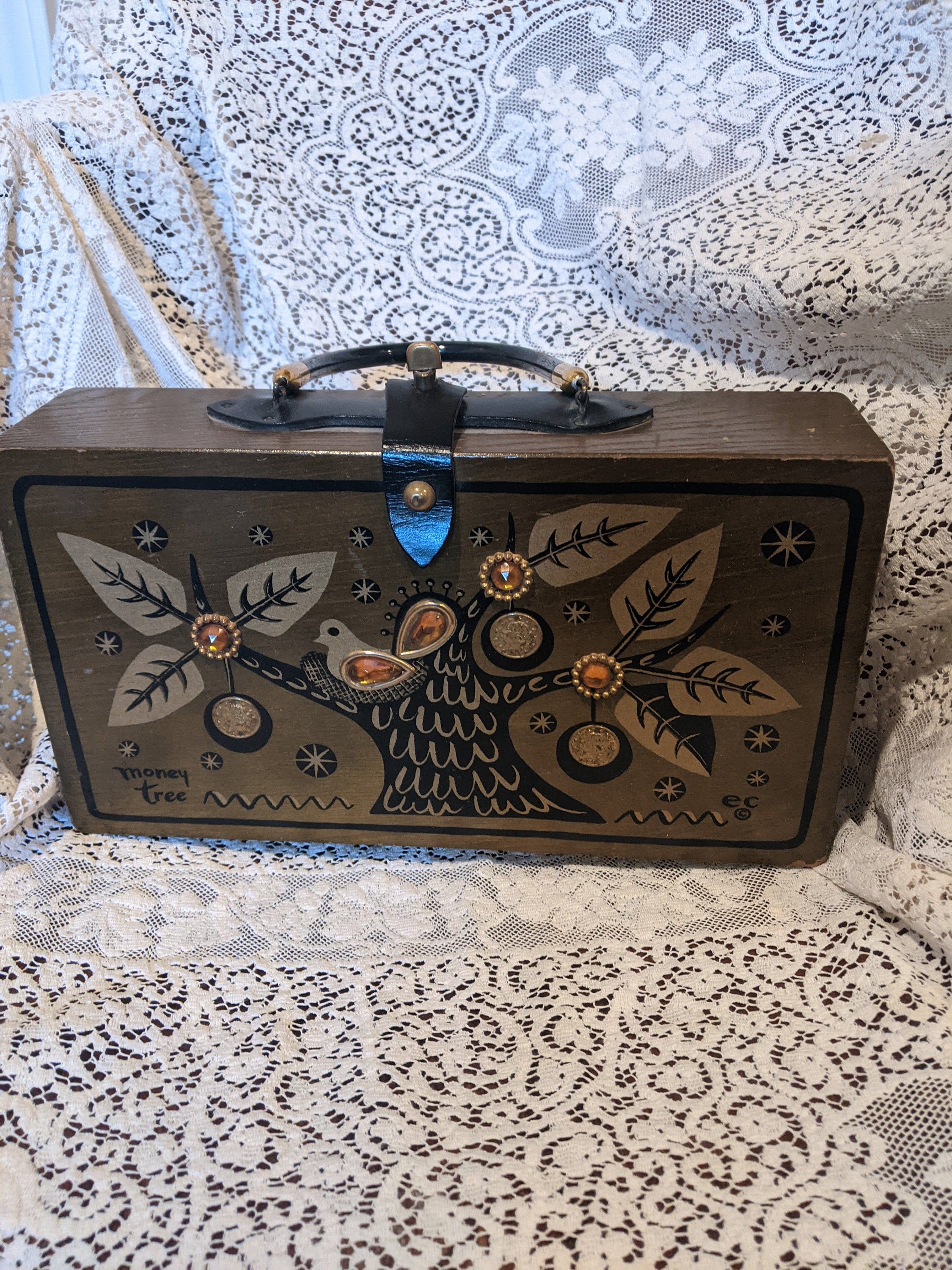 The Original Box Bag by Collins of Texas Money Tree Etsy