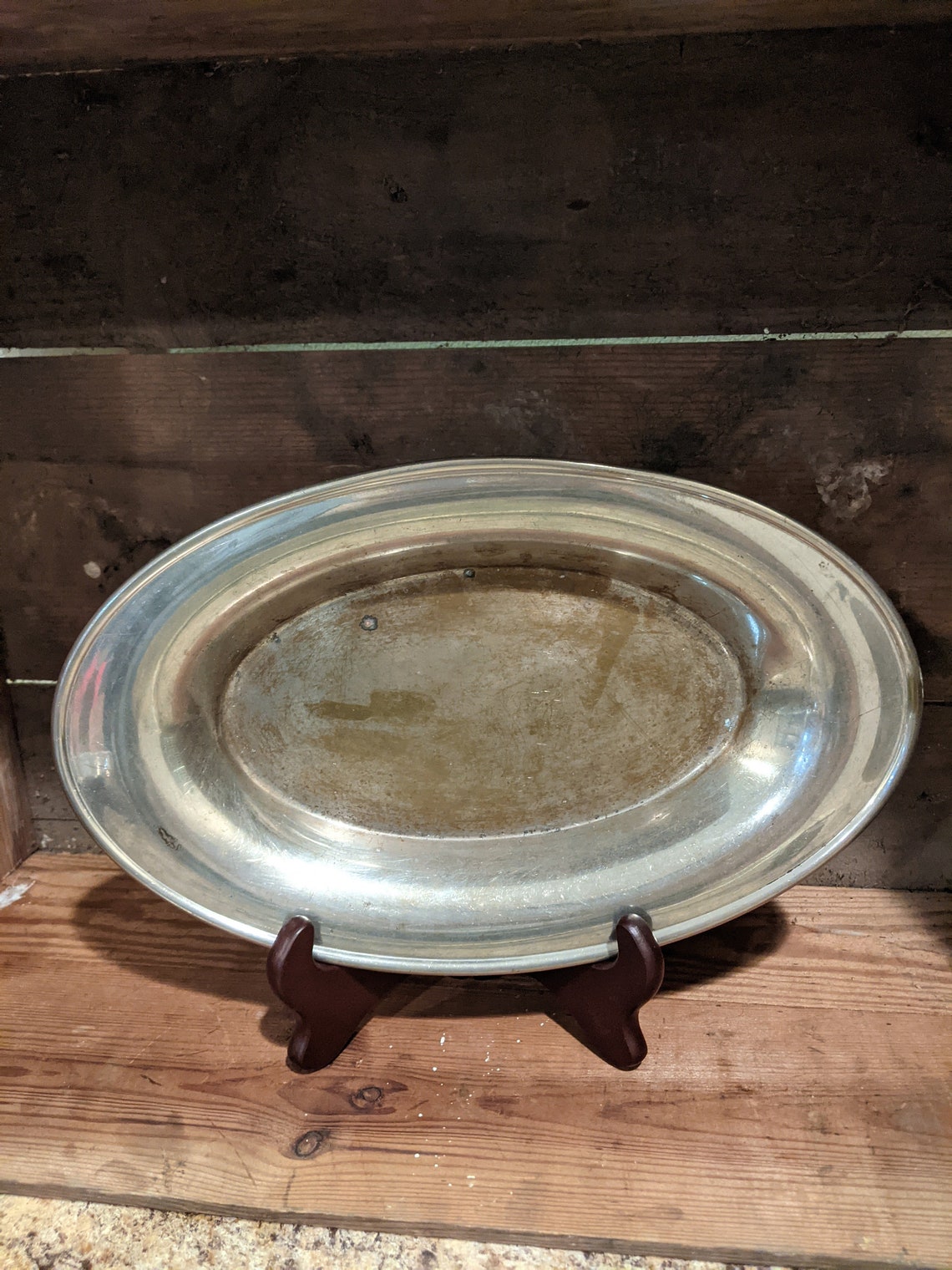 Vintage Sheffield Silver Company Tray Etsy