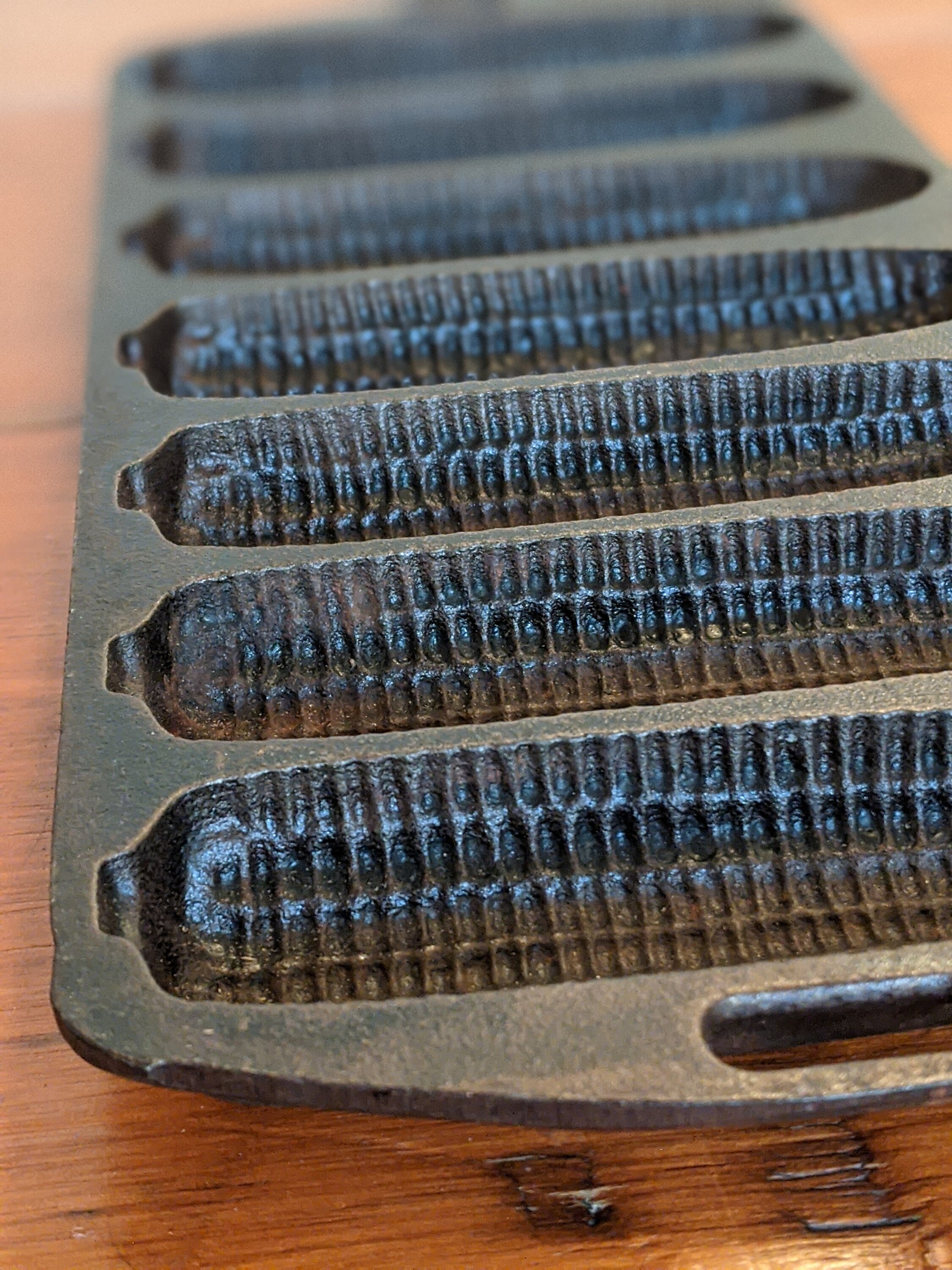 Cast Iron Corn Mold Cornbread Mold Antique Cast Iron Etsy UK