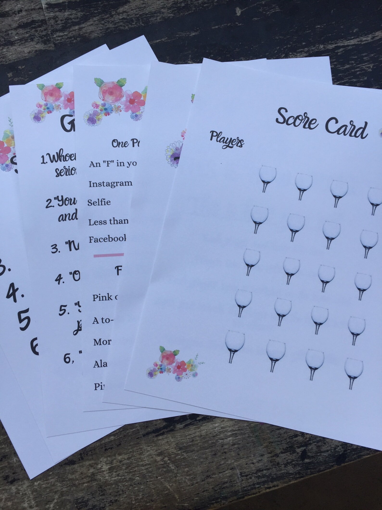 Girls Night In Games Girls Game Night Virtual Girls Night Etsy