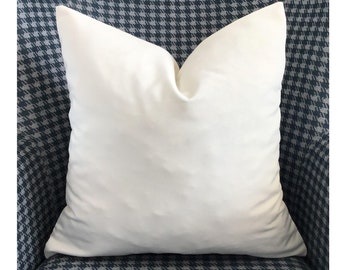 White Velvet cushion cover, Velvet throw pillow cover - Velvet pillow cover - velvet throw pillow -throw pillow cover -pillow cover