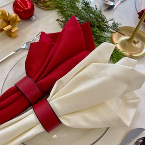 Dinner Napkins, Table Linen, Duck Linen Napkin, Christmas Table Decor, Bulk Linen Napkin, Wedding Napkins, Housewarming Gift, Cloth Napkins