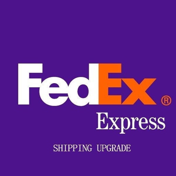 FedEx - or - UPS Express Shipping - ship order with FedEx or UPS Express  // 1-3 Days  Delivery // Worldwide Express //