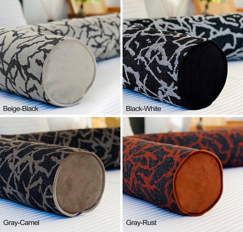 Minimalist Boho Style Long Bolster Pillow Cover bohemian Etsy