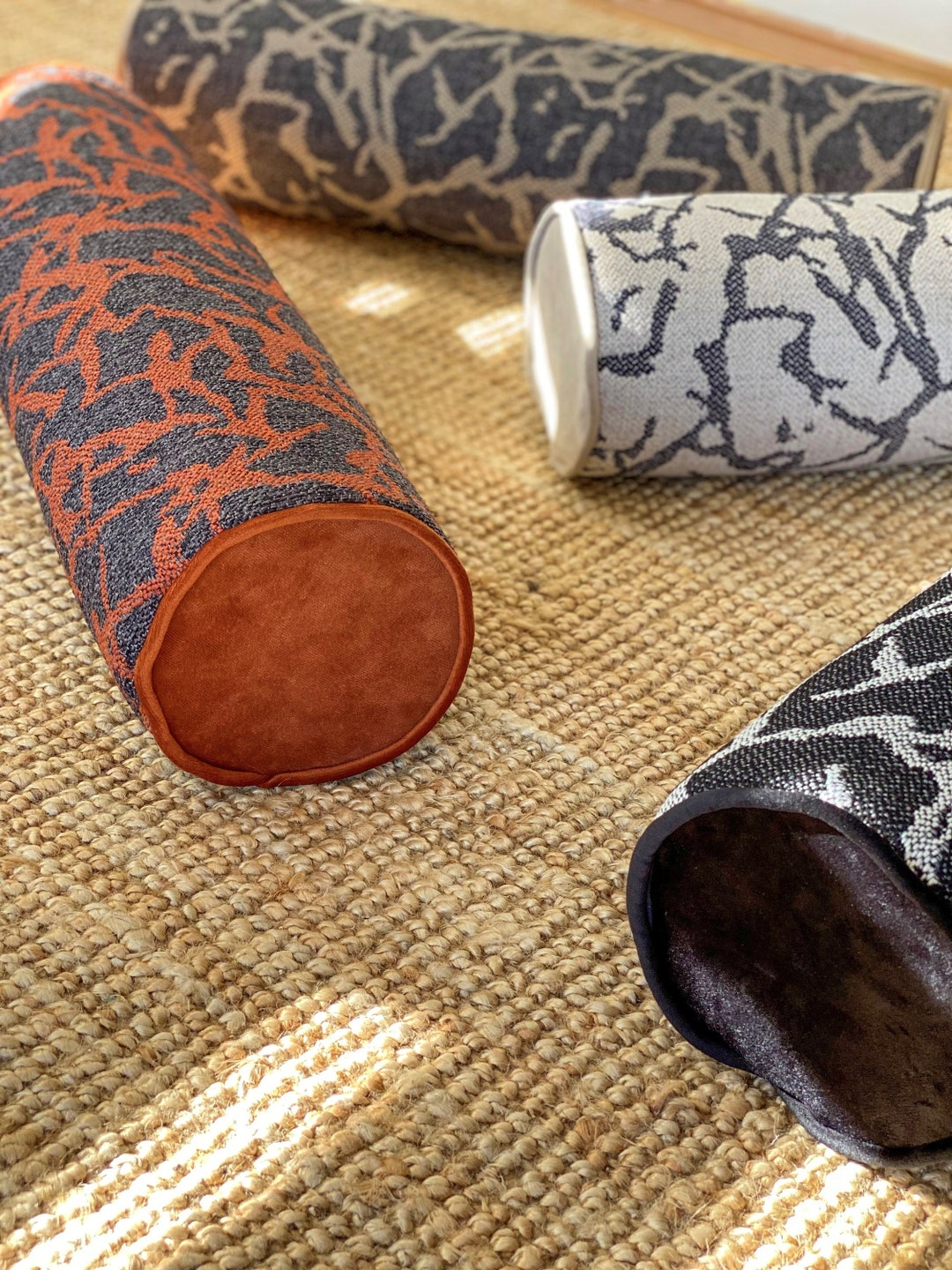 Minimalist Boho Style Long Bolster Pillow Cover bohemian