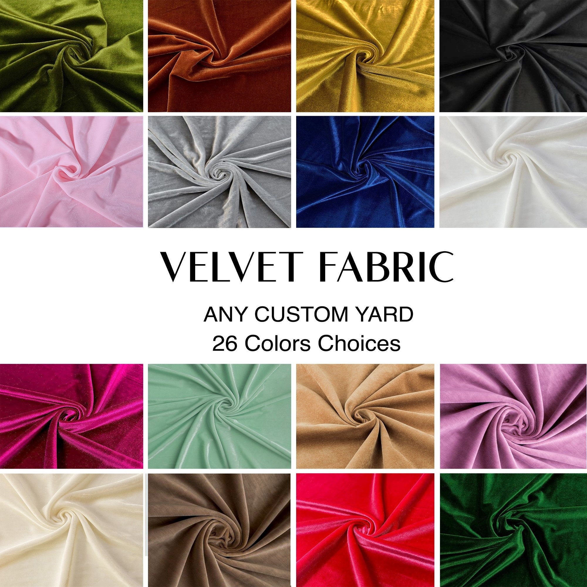 Floral Knit Velvet Fabric - Velvet Ptf007 Black-Rust - Fabrics by the Yard