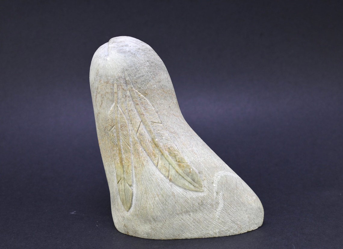 Soapstone Carving by Native American Indian Mohawk Nolan Hill Etsy