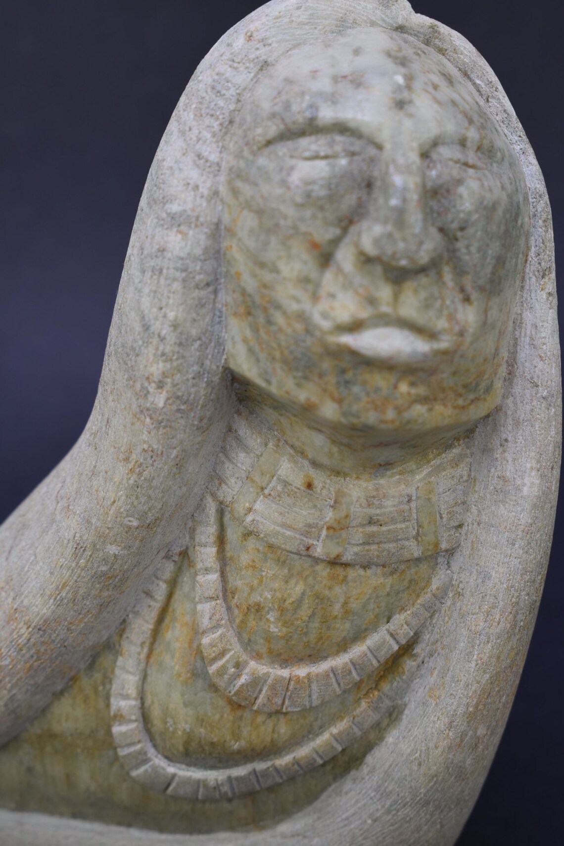 Soapstone Carving by Native American Indian Mohawk Nolan Hill Etsy