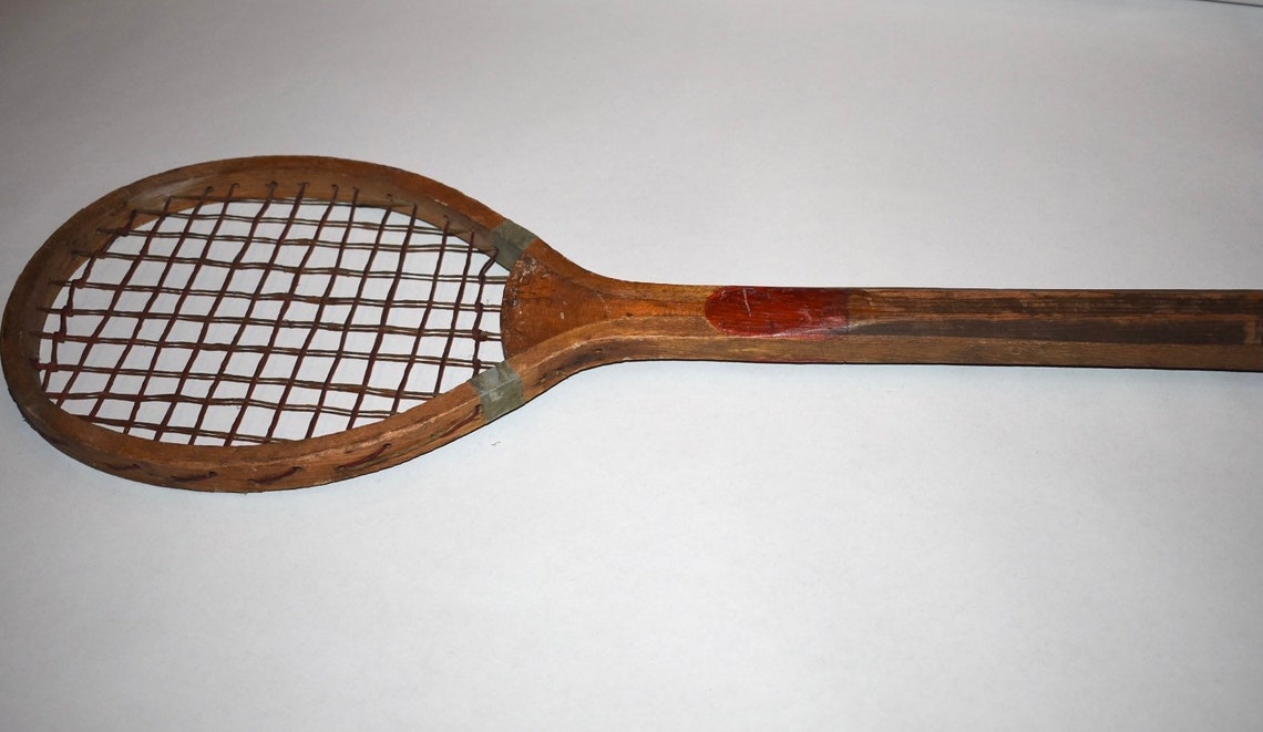 Vintage Racquetball/ Paddleball Racquet Circa 191020s Etsy