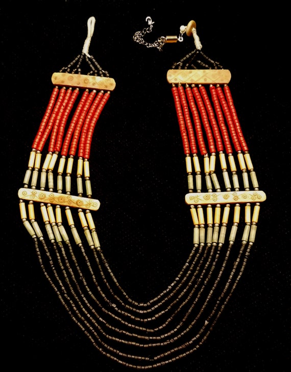 African Motif Necklace - image 1