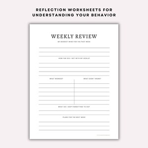 Executive Functioning ADHD Workbook for Adults and ADHD Teens, ADHD Planner & Worksheets, Organization, Procrastination, Emotional Control