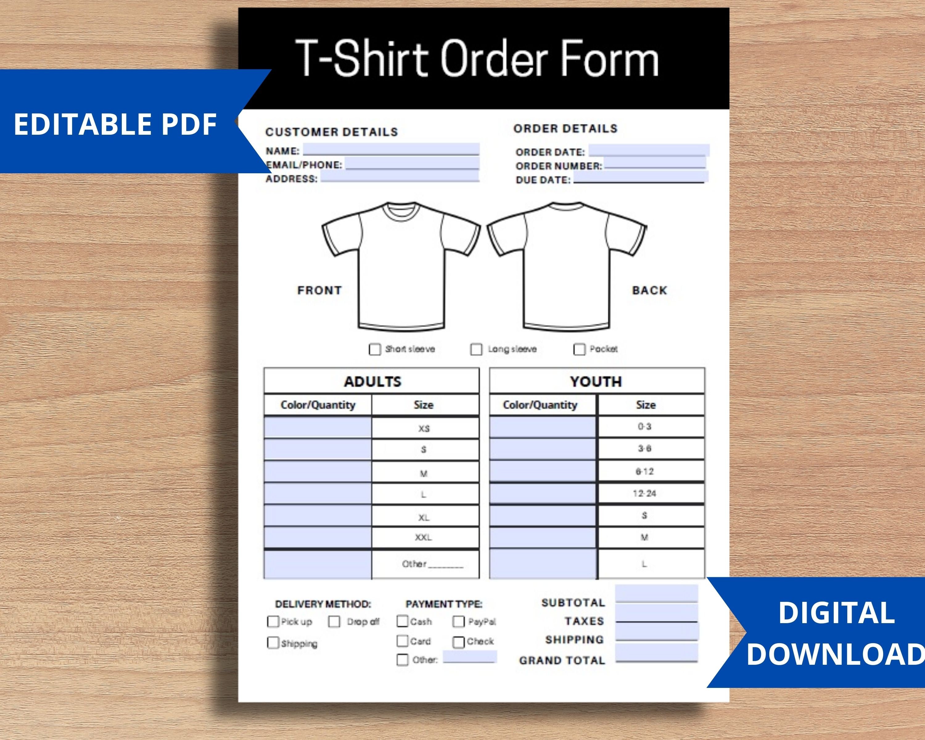 how to start a tshirt business pdf