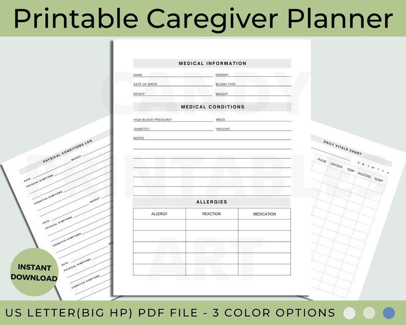 Caregiver Appointment Book, Caregiver To-Do List, Respite Care Planner, Home Care Planner, Caregiver Logbook, Personal Caregiver Planner, Professional Caregiver Organizer, Caregiver Support Planner, Hospice Care Planner, Caregiver Wellness Planner