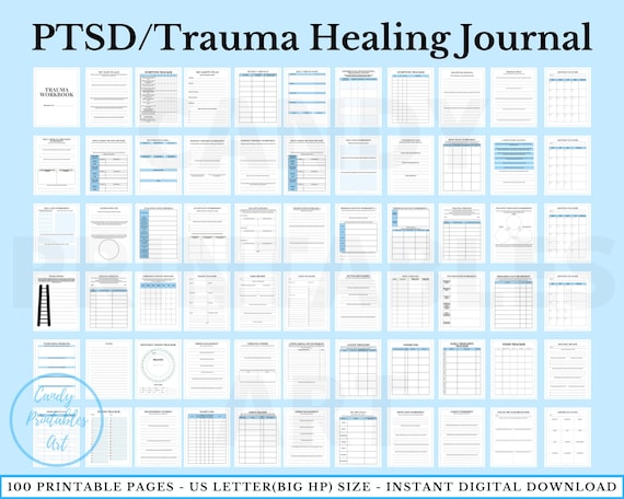 PTSD Worksheets Trauma Processing Journal Prompts Ptsd Planner Etsy UK PTSD Worksheets Trauma Processing Journal Prompts Ptsd Planner Etsy UK