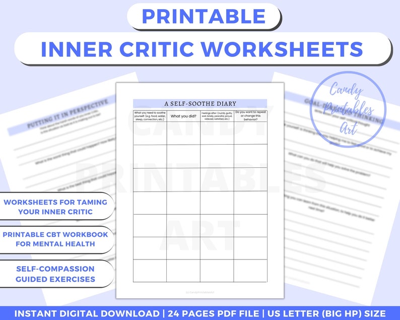 Printable Self Love Workbook