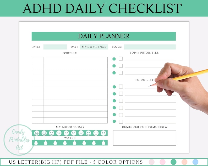 adhd-daily-checklist-for-adults-printable-adhd-task-list-for-etsy