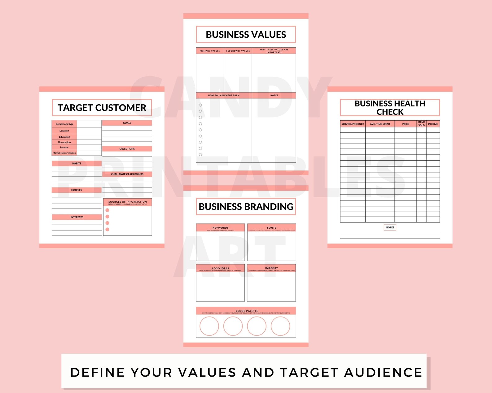 Small Business Planner Printable Direct Sales Planner 2023 - Etsy