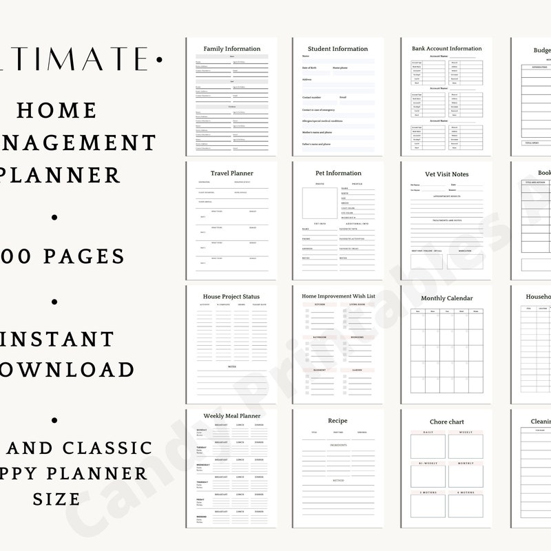 Binder Printables - Etsy