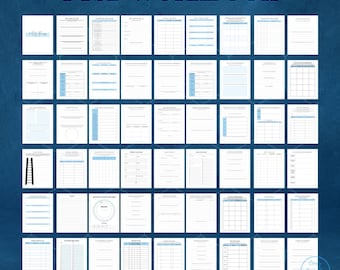 PTSD Workbook: Trauma Healing Journal, Printable Planner (PDF)