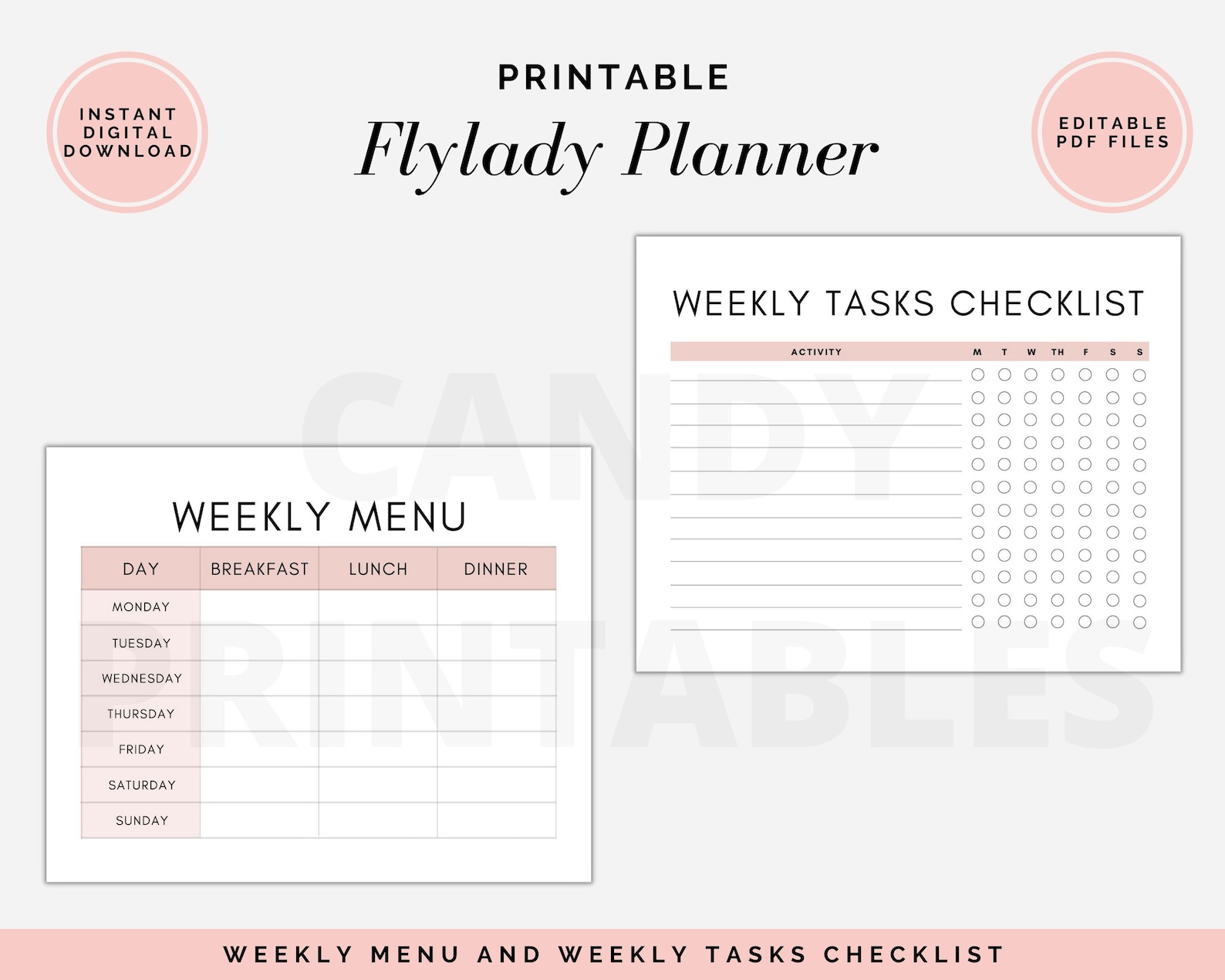 Flylady Printable Flylady Planner Editable Flylady Control Etsy Flylady Printable Flylady Planner Editable Flylady Control Etsy