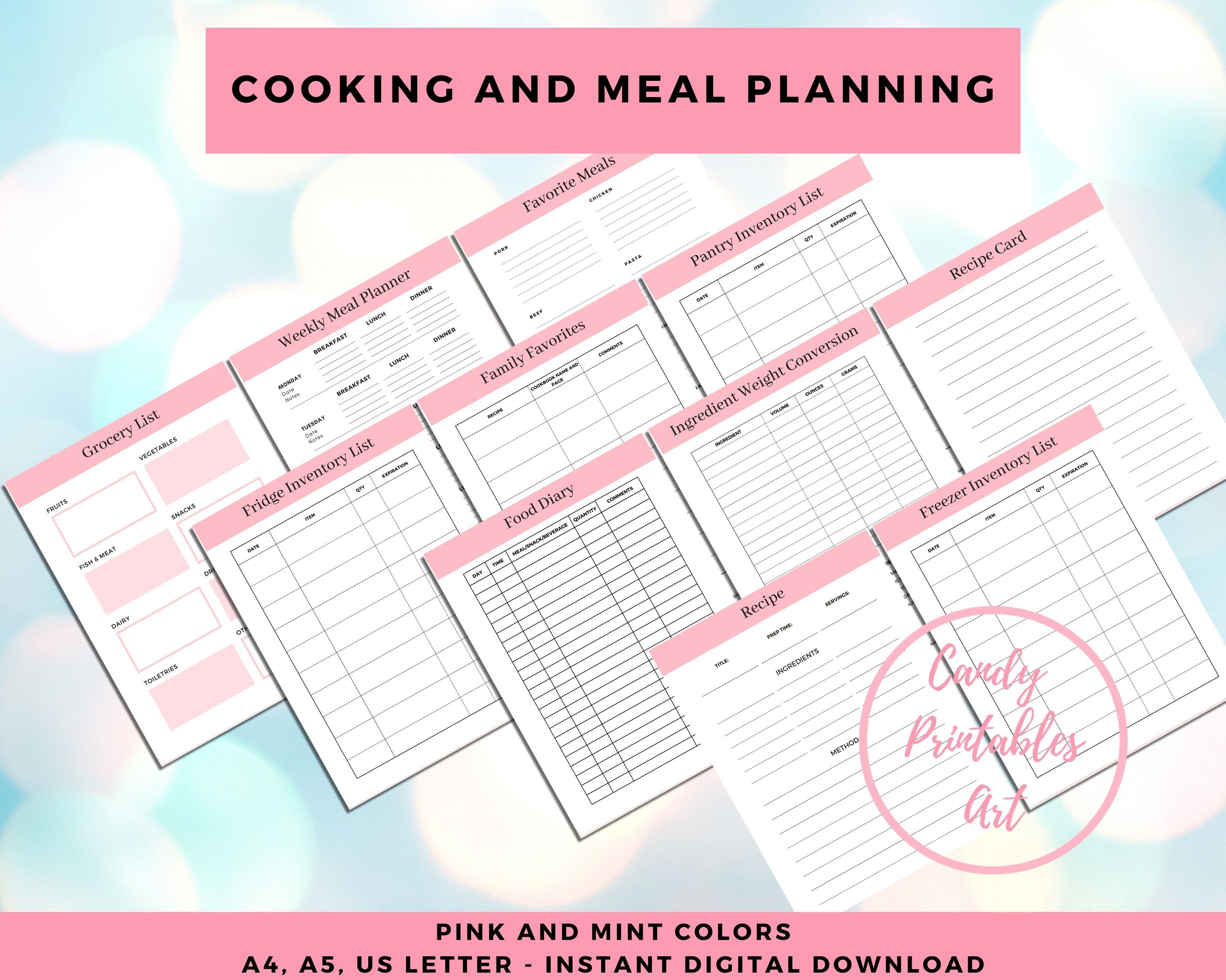 Home Organization Planner Home Management Planner Printable Etsy