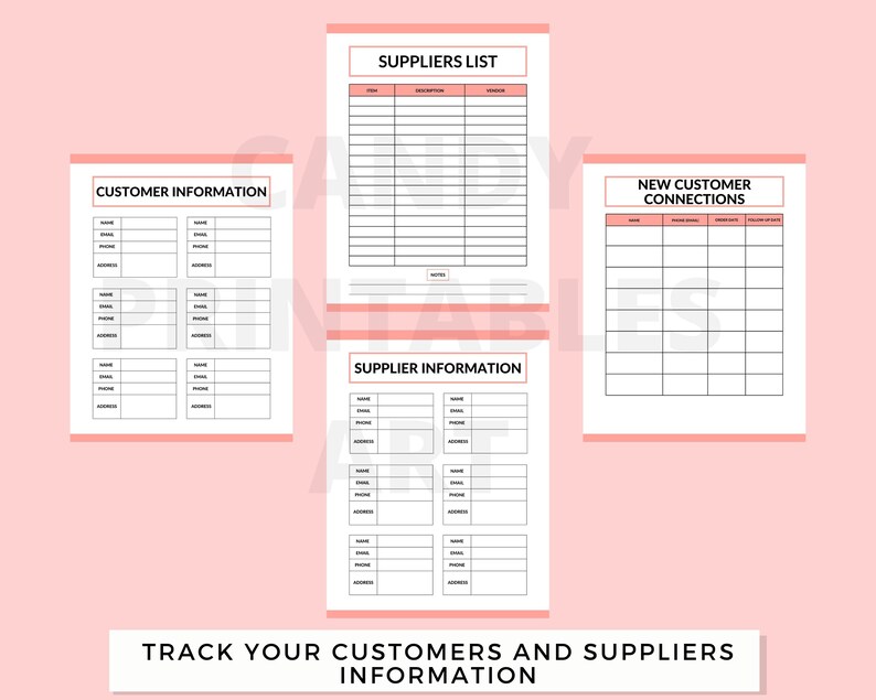 Small Business Planner Printable Direct Sales Planner 2023 Etsy