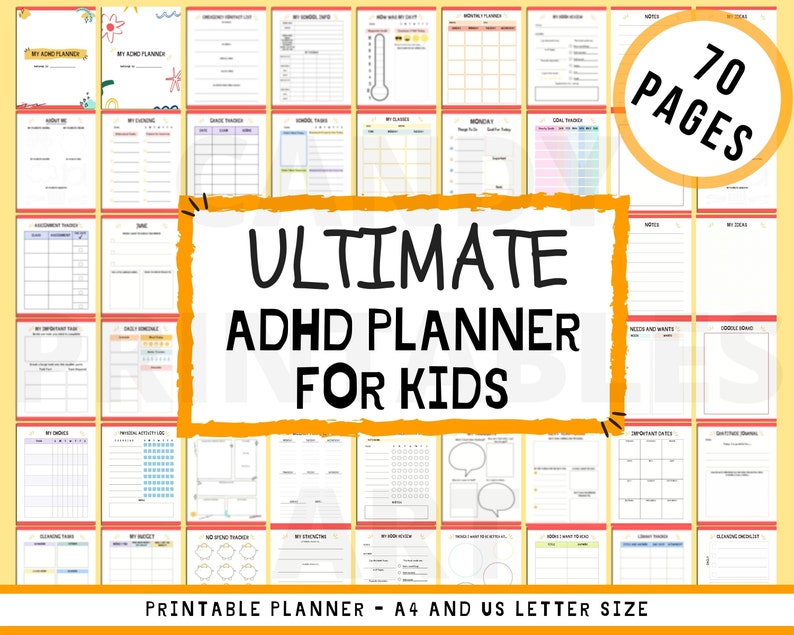 adhd-planner-for-kids-printable-school-planner-adhd-workbook-etsy-canada