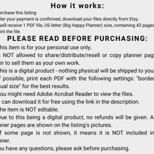 Terms of use: This is an instant digital download file, nothing physical will be shipped. Personal use only, no resale/distribution is allowed.