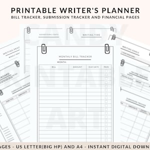 Writing Planner pdf