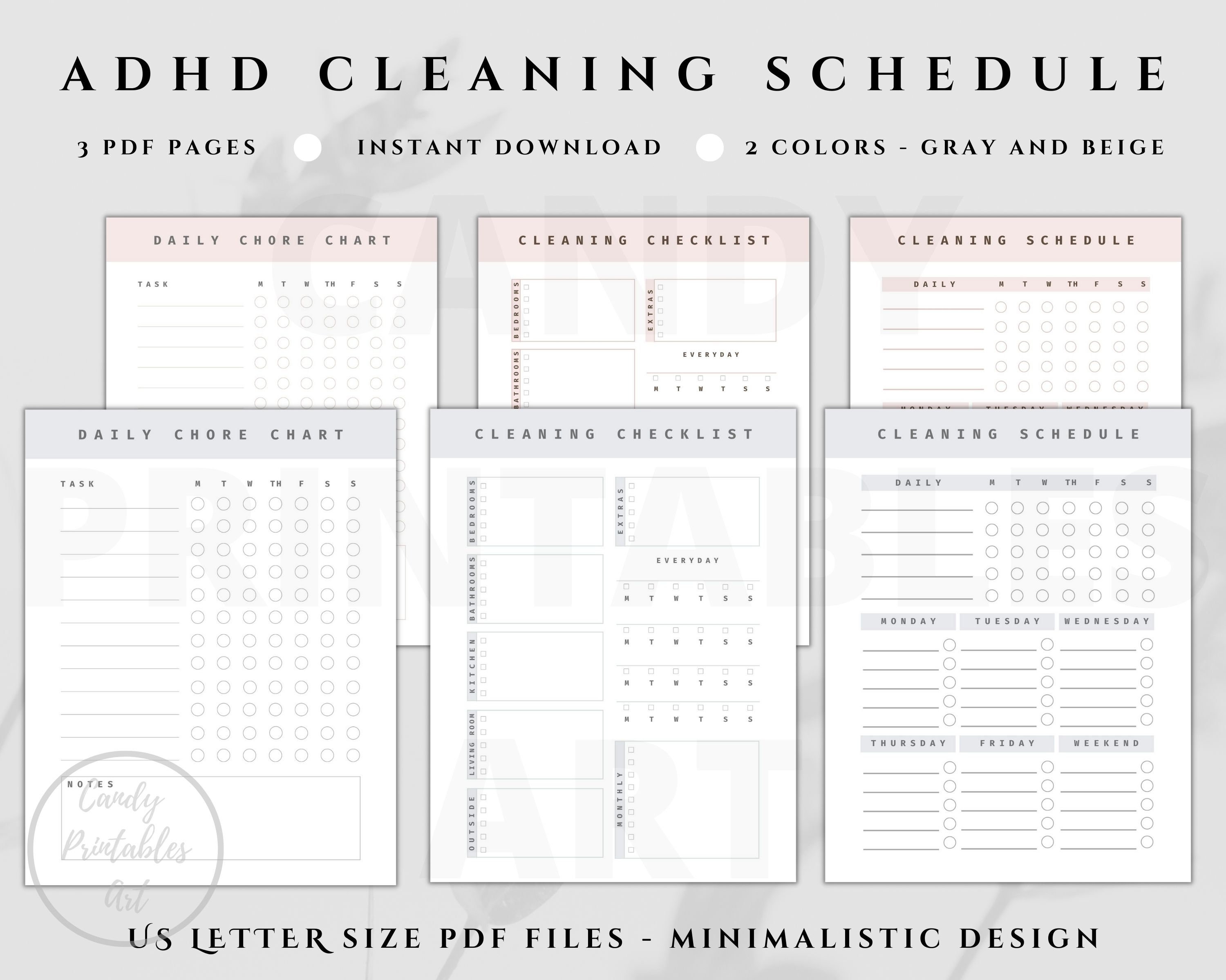 adhd-cleaning-schedule-checklist-adhd-chore-chart-daily-etsy-nederland