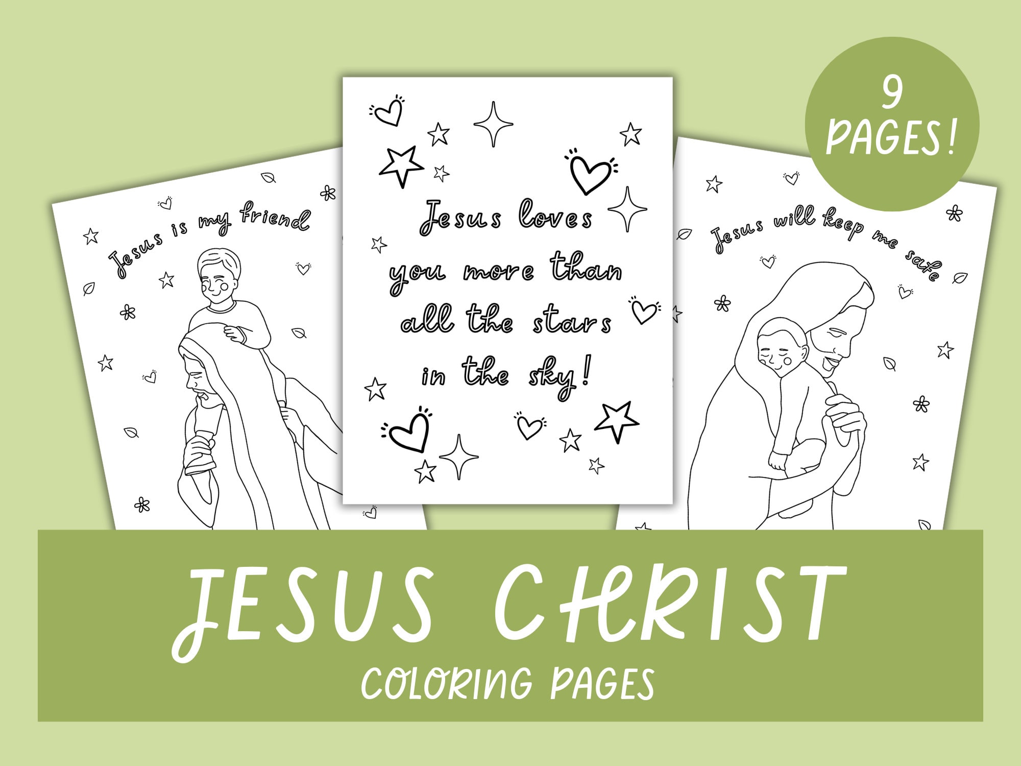 Primary Coloring Pages | Nursery Coloring | Primary Activities | Christ ...