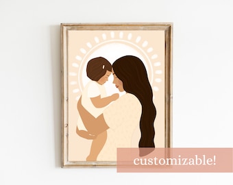 Mothers Day Present | Motherhood | Gift for Mom | Motherhood Art | Motherhood Gift | Gift for Mom | Mothers Day Gift | Mothers Day Gift
