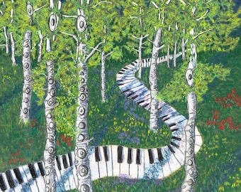 In the Meadow...Flutes and Piano