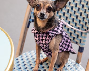 Manteau en tweed pour petit chien Veste handmade en tweed Chihuahua