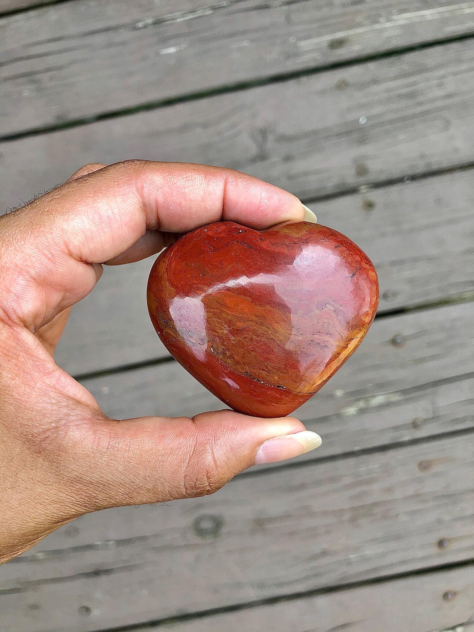 Red Jasper Heart Root Chakra Metaphysical Crystals & Etsy