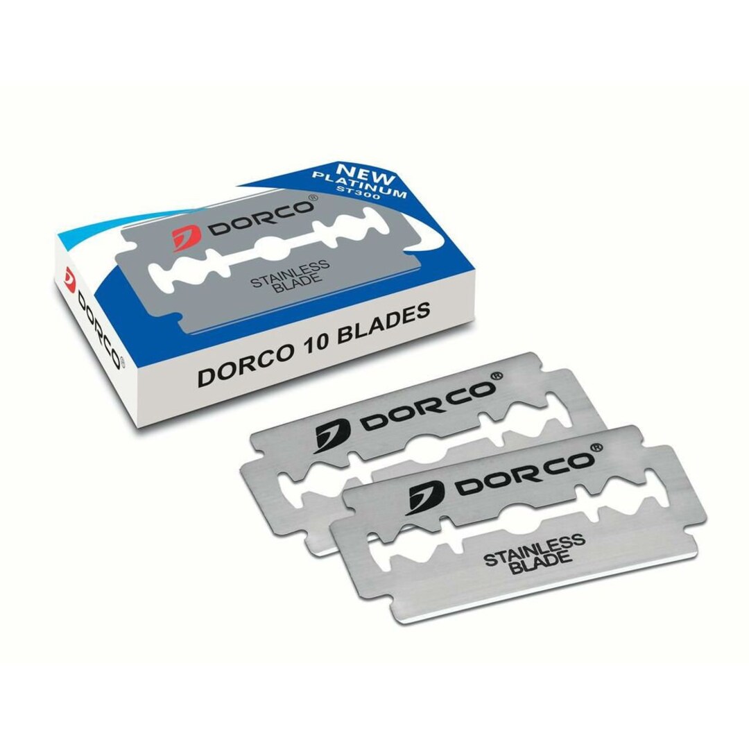 DORCO ST300 Double Edge Razor Blades Stainless 10 Blades Etsy