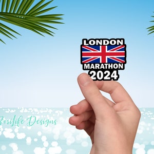 Londres 26,2 2024 Stickers, grands marathons, championnats du monde, boston, marathon de chicago, tokyo, Berlin, Londres
